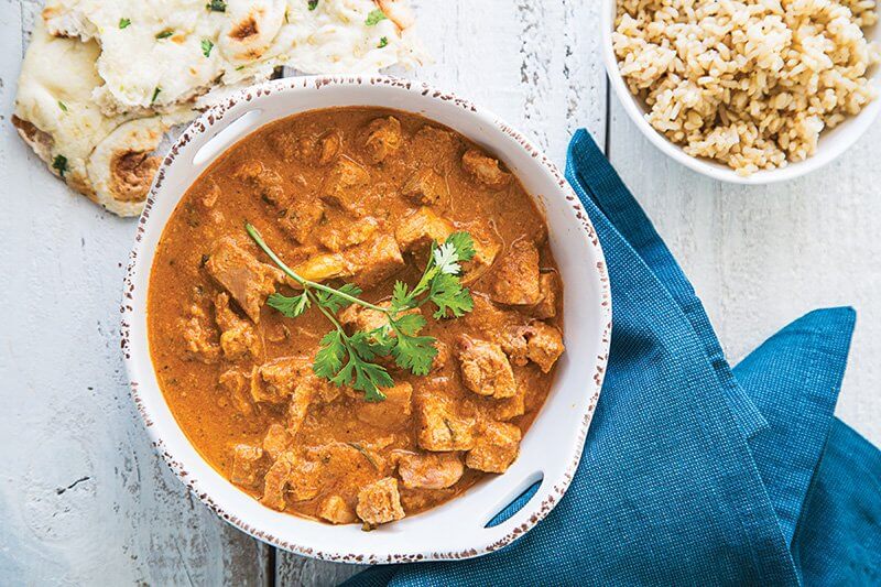 Tava Kitchen’s Chicken Tikka features all-natural, hormone-free chicken, in keeping with Tava’s philosophy of a mindful menu.