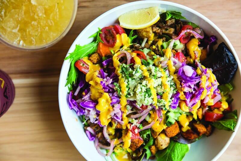 Better-for-you Mediterranean fast casual Cava innovates with new flavors through salad dressings like Turmeric Tahini and Green Harissa.