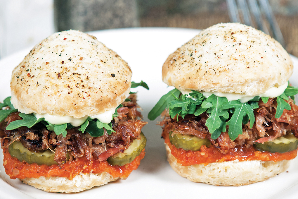 Image result for pulled bacon sandwich