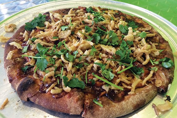 BBQ Chicken Pizza, Reinvented: NKD Pizza | Based in New Orleans