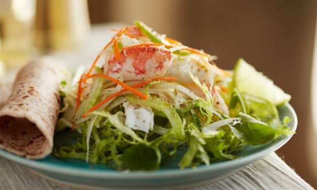 Ceviche-Style Sole & Snow Crab Salad