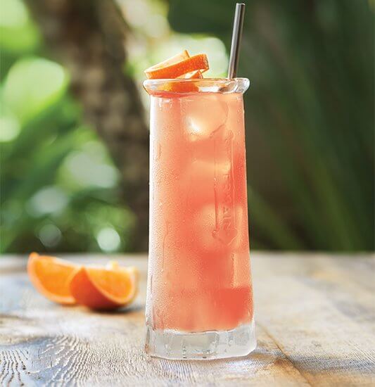 Citrus varietals up the ante when it comes to intriguing drinks, like the Blood Orange Sangria served at California Pizza Kitchen.
