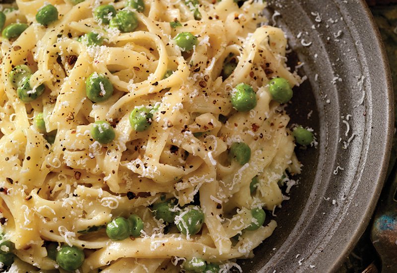 The familiarity and popularity of dishes like fettuccine Alfredo make it a smart springboard for easy signature innovations.