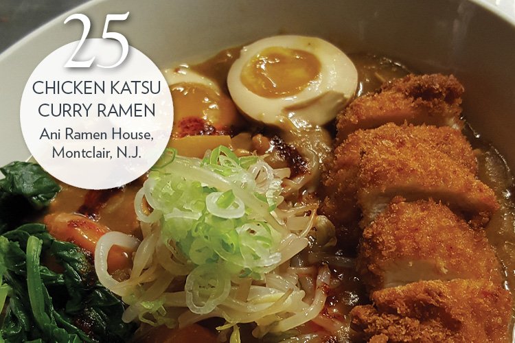 Chicken Katsu Curry Ramen Japanese curry and panko-breaded chicken over ramen noodles