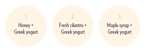 Chobani - 3 ways with heat