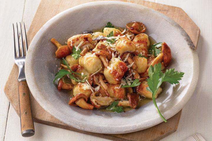 Butchertown Gnocchi with Wild Mushrooms