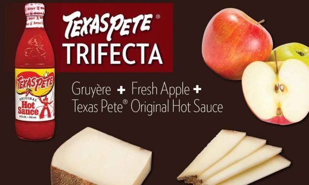<span class="entry-title-primary">Texas Pete Trifecta: Gruyere + Fresh Apple + Texas Pete Original Hot Sauce</span> <span class="entry-subtitle">From UMass dining services</span>