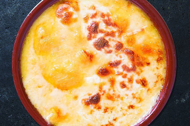 The Queso Fundido at Tacology in Miami is a good-and-gooey chance to dip into a signature blend of cheeses.
