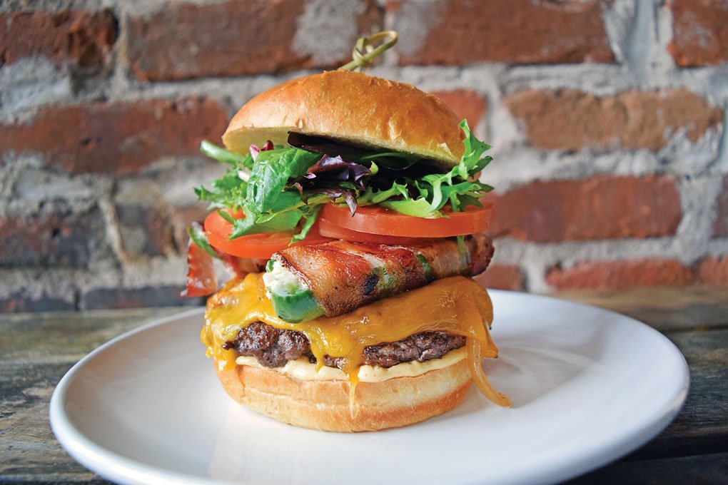 Attention to detail makes this Jalapeño Explosion Burger at ViewHouse Eatery, Bar & Rooftop in Denver a best-selling burger.