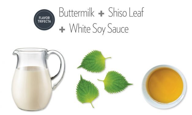 <span class="entry-title-primary">Flavor Trifecta: Joel Huff</span> <span class="entry-subtitle">Buttermilk + Shiso leaf + White soy sauce</span>
