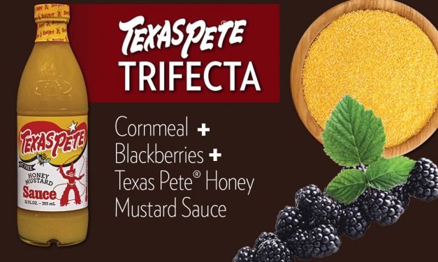 <span class="entry-title-primary">Texas Pete Trifecta: Cornmeal  +  Blackberries + Texas Pete® Honey Mustard Sauce</span> <span class="entry-subtitle">Quinn Adkins uses this go-to trifecta in a soft polenta or in a polenta cake, or as a signature crouton for salads or soups</span>