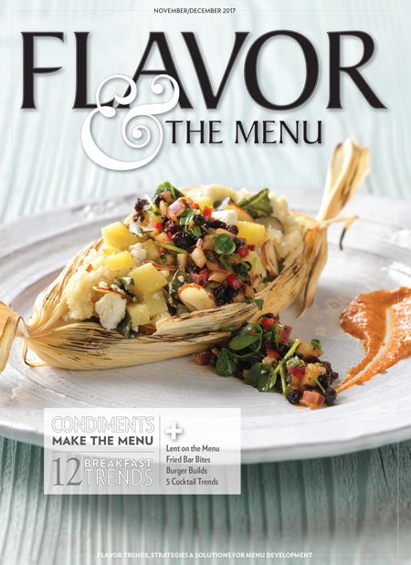 Nov/Dec 2017 Flavor & the Menu - cover