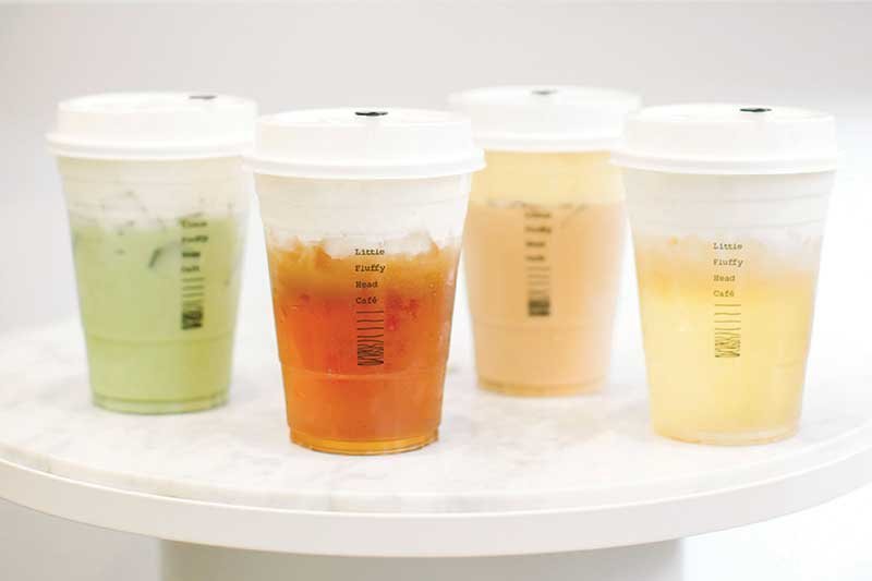 The idea of “cream cheese tea” may be greeted with skepticism, but the beverage, offered at Little Fluffy Head Café in Los Angeles, introduces interesting texture and complex flavors to the tea category.