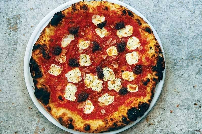 'Nduja has become a hot pizza topping at places like Pastaria, where the Salume Beddu 'Nduja Pizza includes fior di latte and honey, which sets off the salami's savoriness nicely.