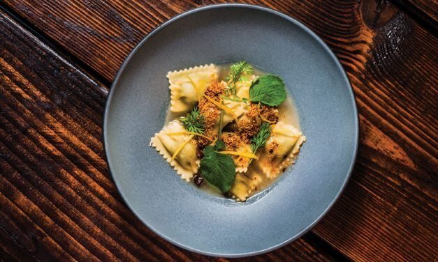 <span class="entry-title-primary">Modern Nostalgia</span> <span class="entry-subtitle">Best of Flavor 2018 | Square Meal At Hotel Revival | Local Mustard Greens Agnolotti</span>