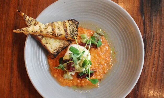 <span class="entry-title-primary">A Modern, Magical Flavor Combination</span> <span class="entry-subtitle">At Red Star Tavern, chef Dolan Lane breathes new life into two summer staples—gazpacho and burrata with heirloom tomatoes</span>