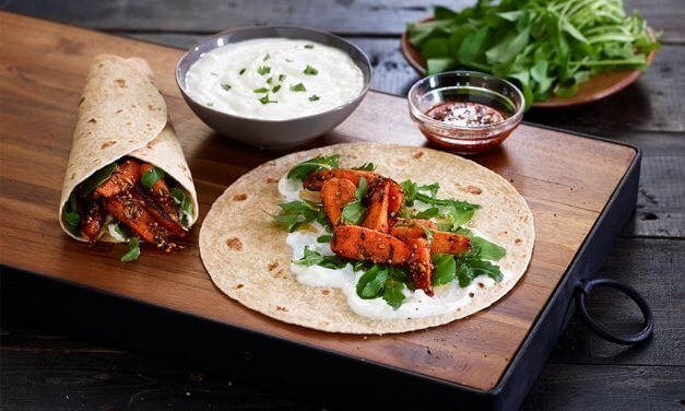 <span class="entry-title-primary">A New Wrap</span> <span class="entry-subtitle">Versatile, convenient and familiar, wraps roll into a lot of today’s flavor trends </span>