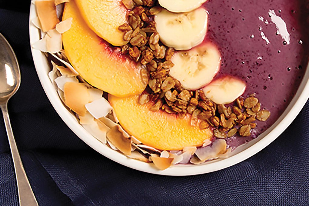 Blueberry Breakfast Smoothie Bowl