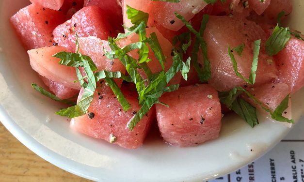 <span class="entry-title-primary">Flavor Find: Compressed Watermelon</span> <span class="entry-subtitle">Modern applications of compressed watermelon featured at two Oakland, Calif., restaurants</span>