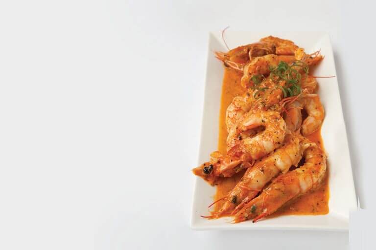 Gulf Shrimp Flavor & The Menu