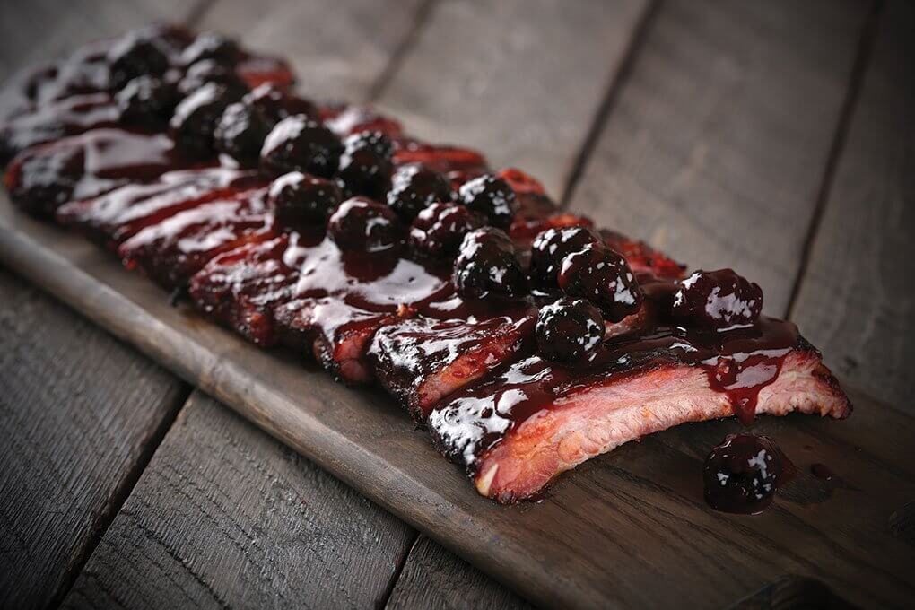 Sterling Ball’s Blackberry-Jalapeño BBQ Ribs