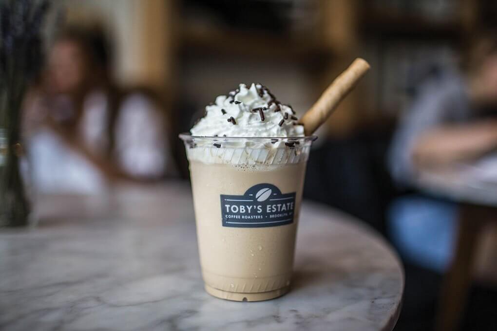 Brooklyn Cold Brew, locally sourced milk, raw cane sugar, whipped cream, sprinkles, cookie straw