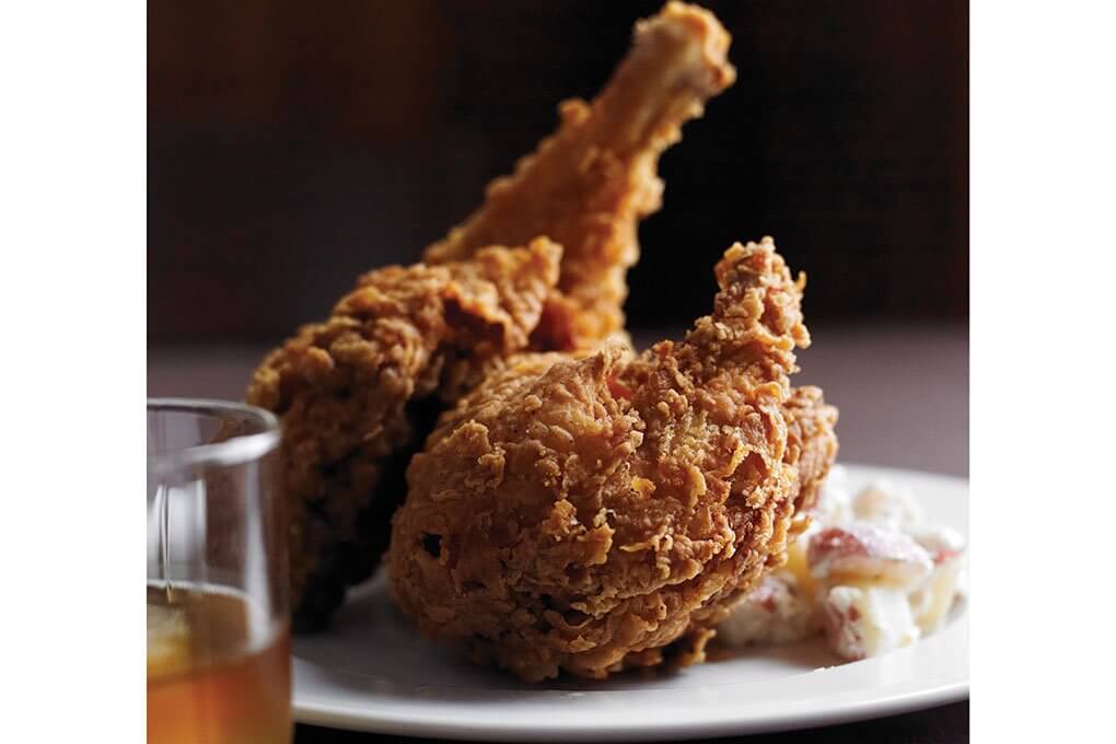 Southern fried, all-natural chicken, guest’s choice of side