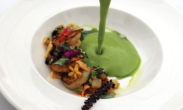 <span class="entry-title-primary">Flavor Find: Green for the Gold</span> <span class="entry-subtitle">A Scallop & Shrimp Lettuce Bisque won the “Green Box” culinary challenge at Markon’s fifth annual Chef Summit</span>