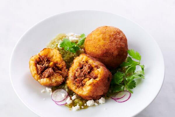 Idaho_Potato_Tamale_Spheres_Plated_1020