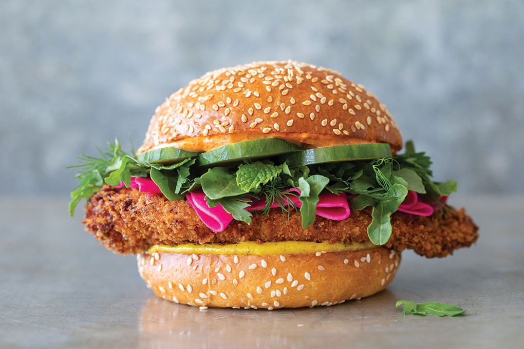 Chicken Schnitzel Sandwich photo