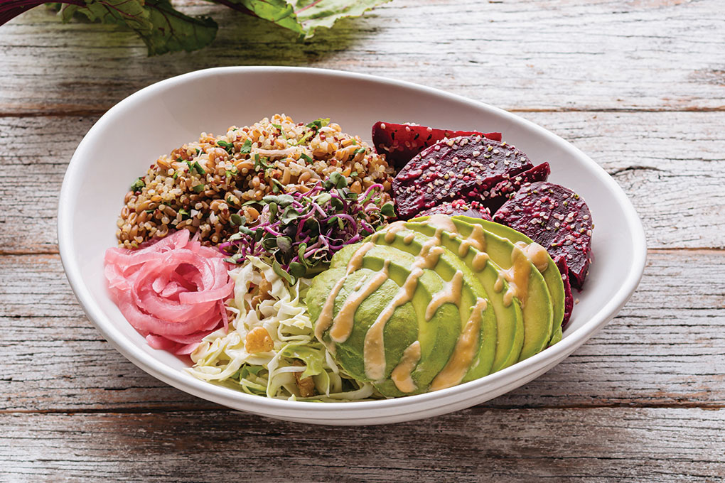 Beets + Avocado Bowl photo