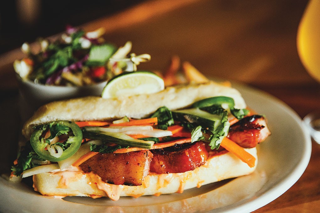 Billionaire's Bacon Banh Mi photo