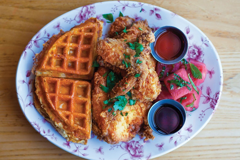 Chicken ‘N’ Watermelon ‘N’ Waffles photo