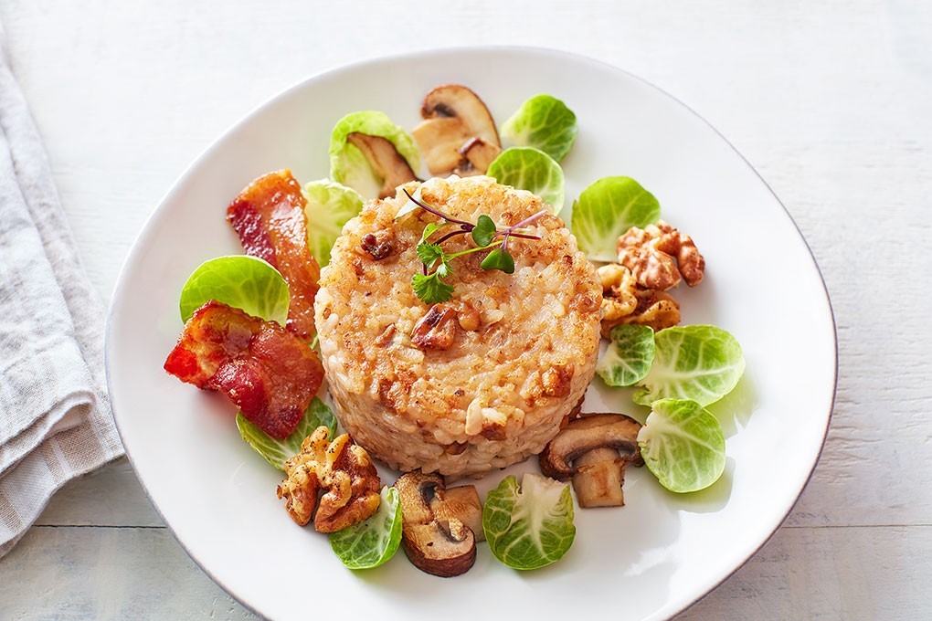 Picture for Pan-Seared California Walnut Cajun Risotto Cakes