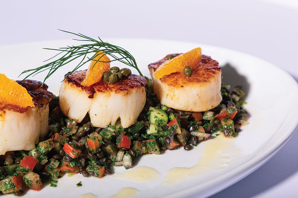 Seared Diver Scallops photo