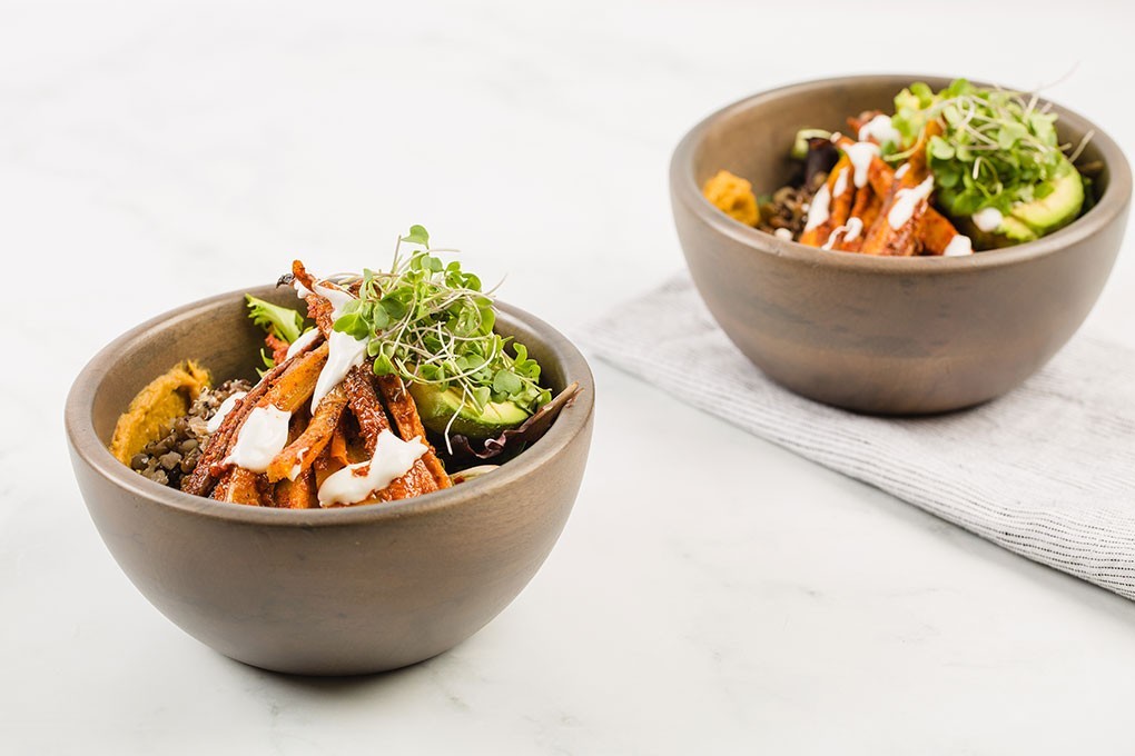 Spicy Carrot Buddha Bowl photo