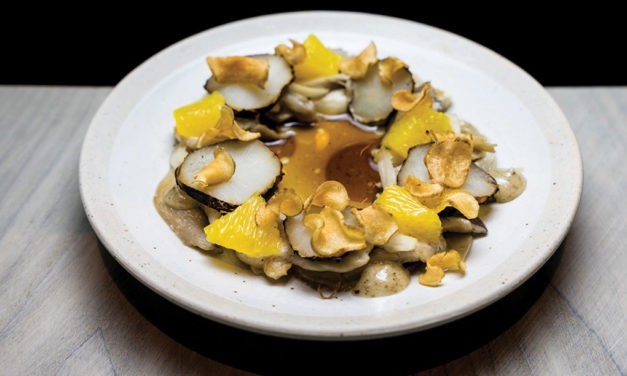 <span class="entry-title-primary">Sunchoke With Oyster Mushrooms</span> <span class="entry-subtitle">Atoboy | New York</span>