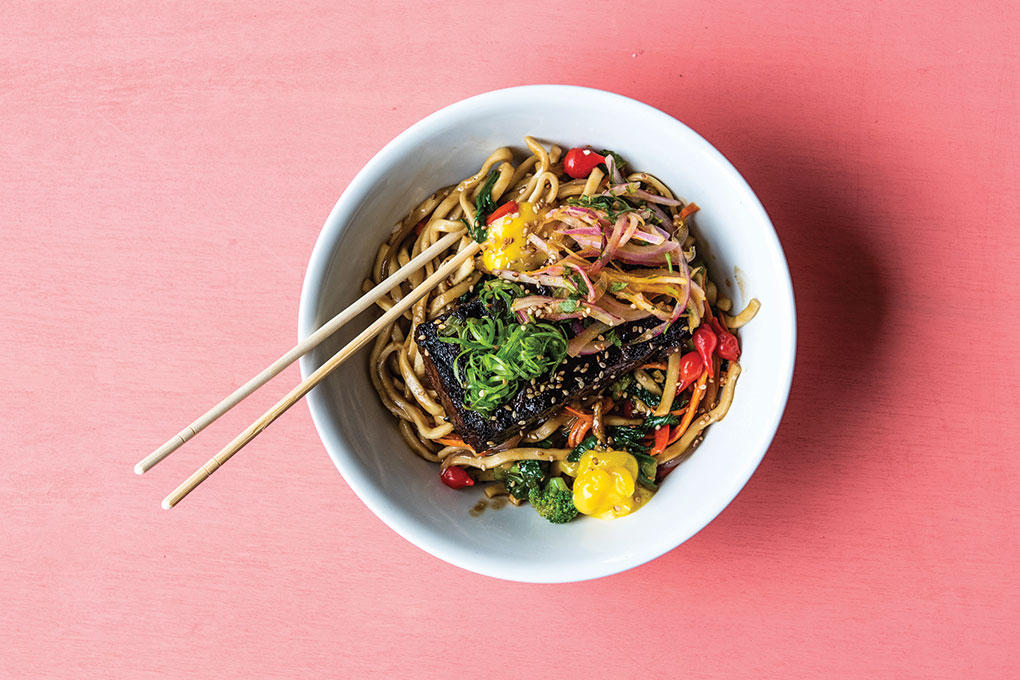 Sweet and Spicy Braised Short Rib Noodles photo