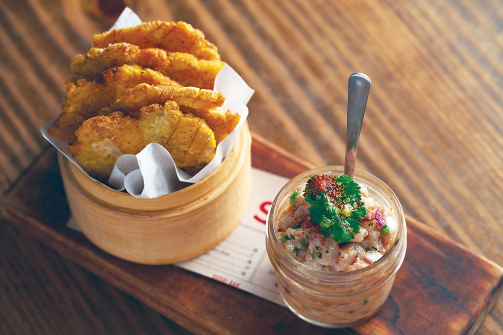 Tostones Con Ceviche photo