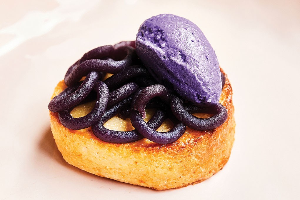 Ube Milk Toast photo