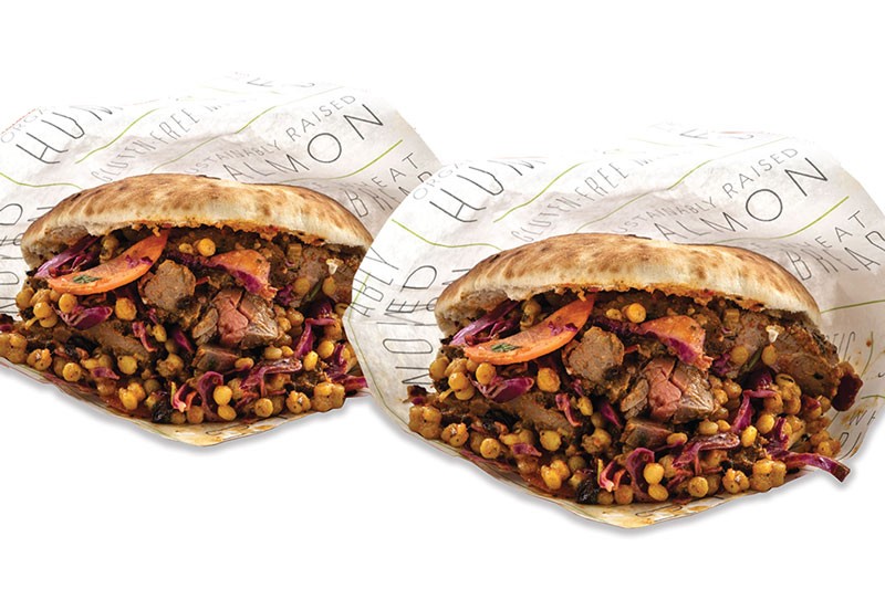 Rōti Modern Mediterranean launched the Roasted Red Pepper Steak Pita last June as part of its six new curated items in the brand’s “2 for $20” sandwich box promotion.