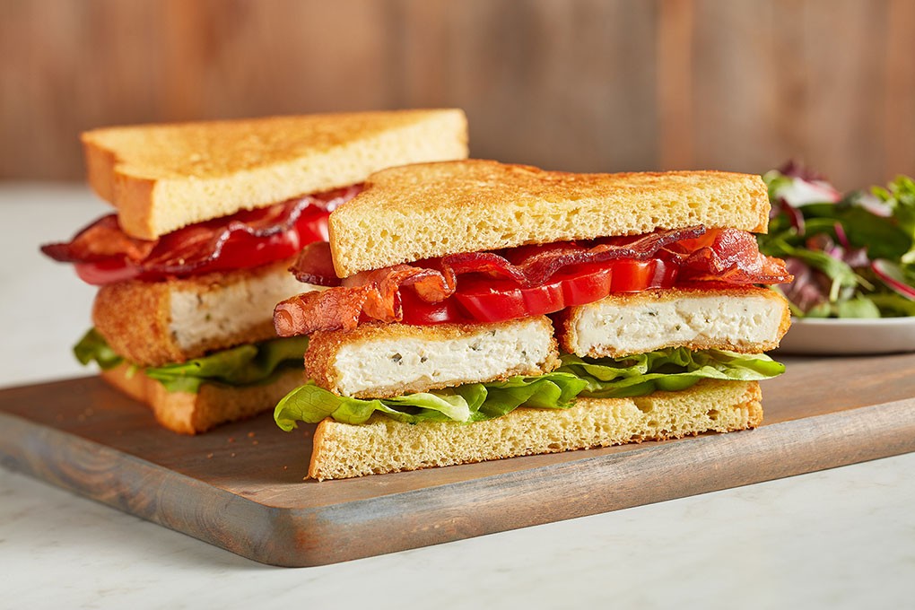 Chef Renate DeGeorge’s BLT gets an indulgent layer of crispy fried Boursin®.