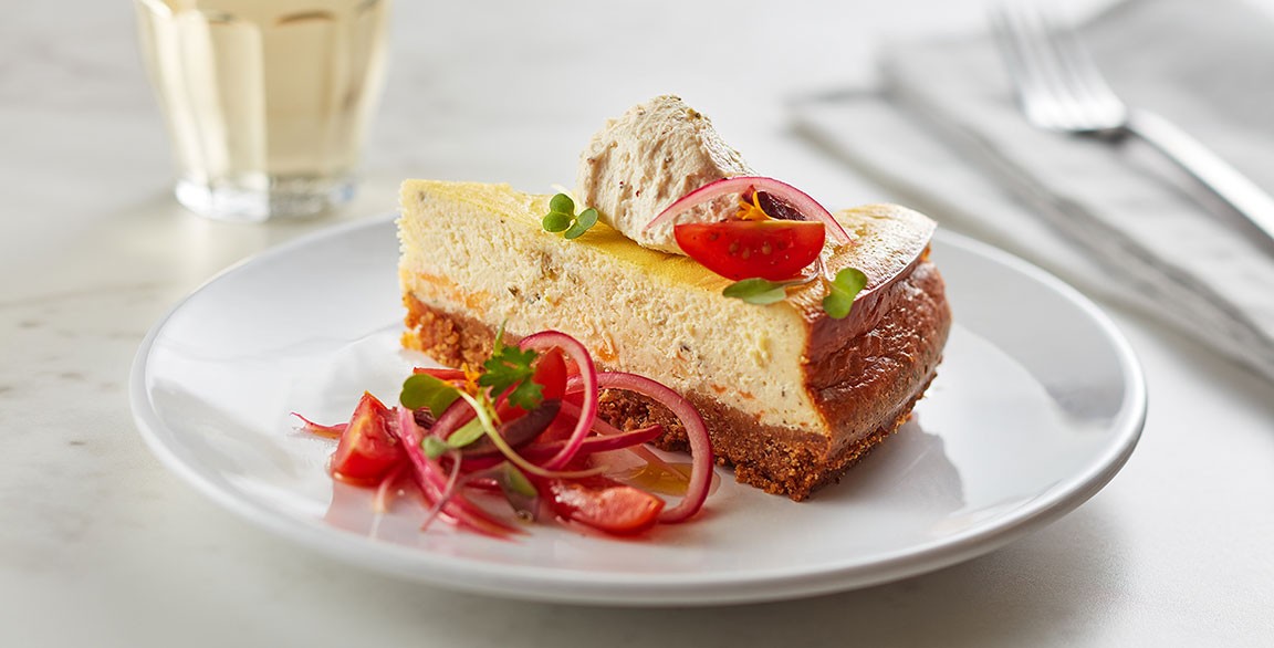 Boursin® Garlic & Herb Cheesecake