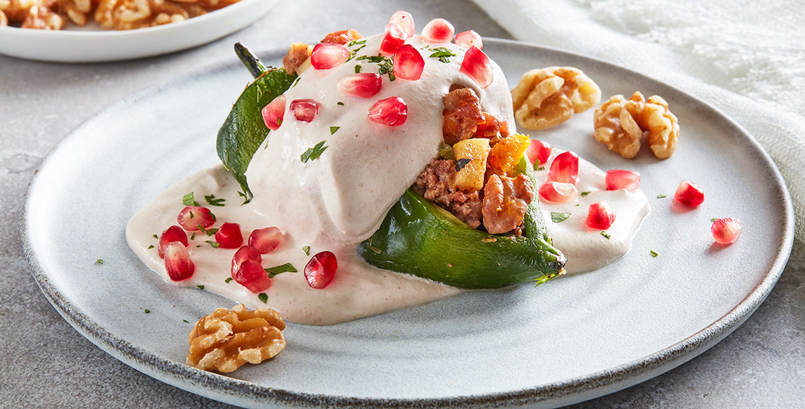 California Walnut Chile en Nogada