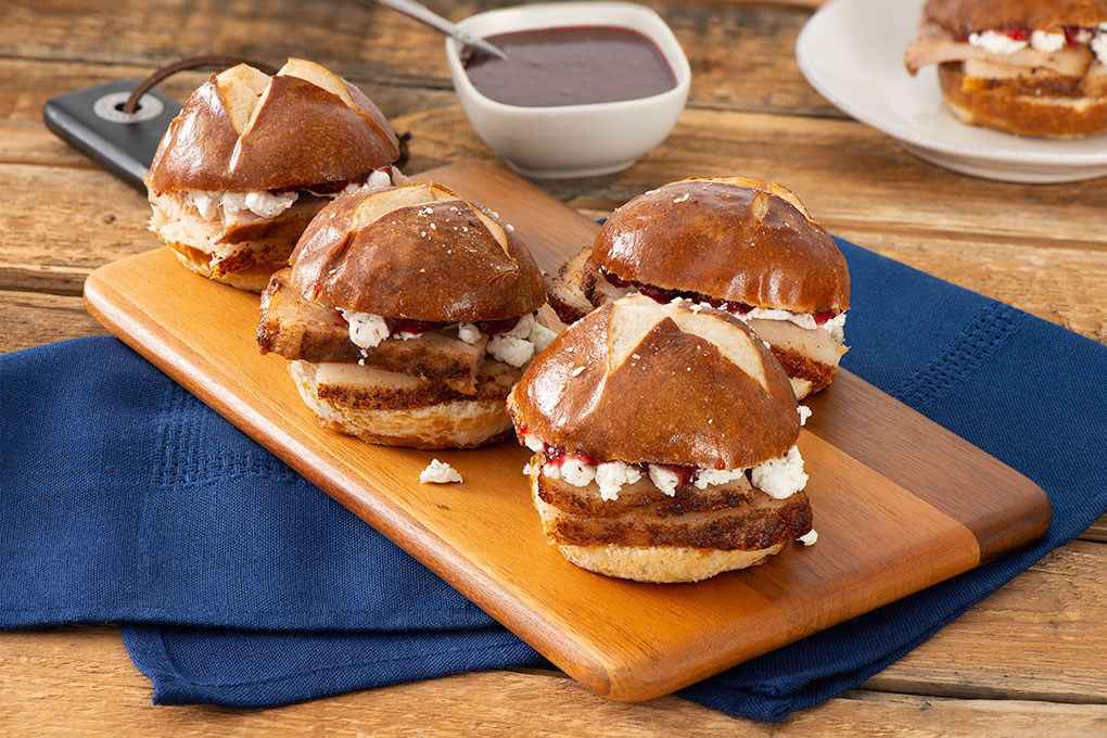 Ancho Crusted Pork Belly Sliders photo