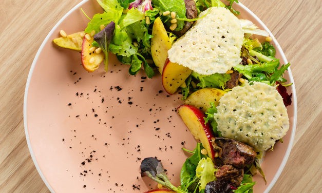 <span class="entry-title-primary">Salad Days</span> <span class="entry-subtitle">Fruit takes center stage with modern flavorings and composition</span>