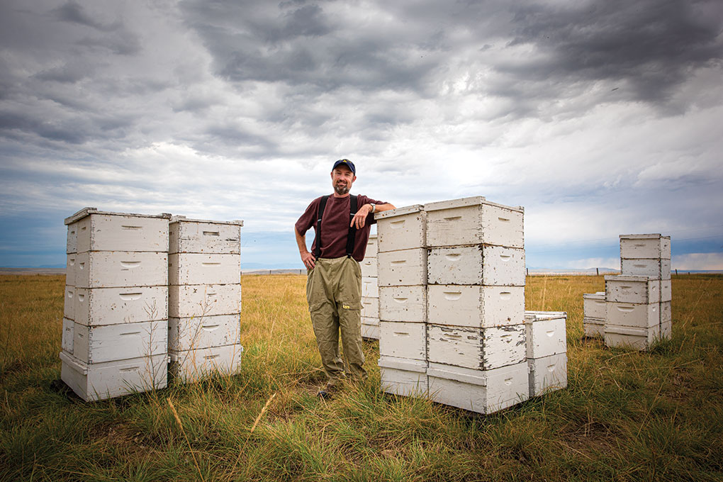 Beekeeping has been a part of Mark Jensen’s family for generations. He has community support, with neighbors allowing him to keep bees on their properties so he can provide the best forage for his bees.