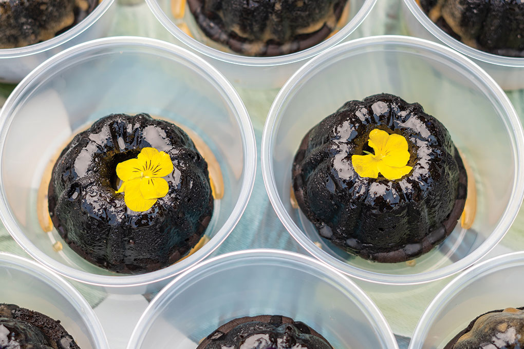 Maca Cocoa Mini Bundts