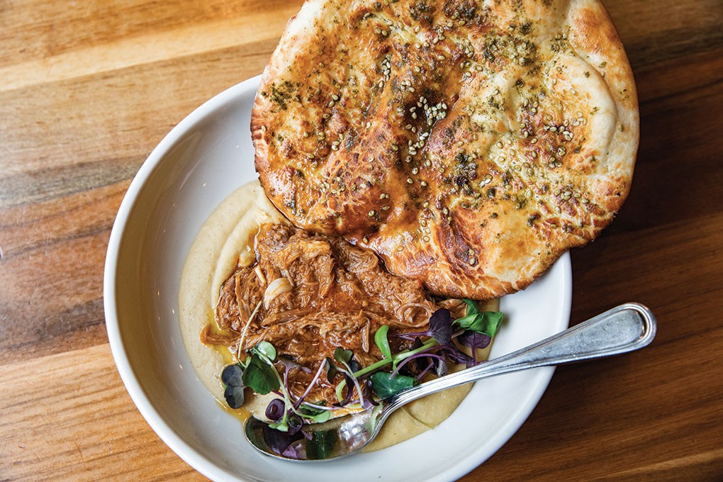 Hummus With Lamb Ragu