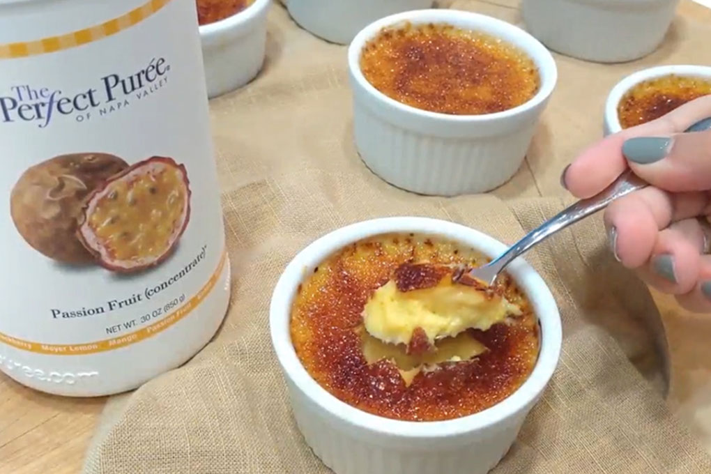 Picture for Passion Fruit Crème Brûlée